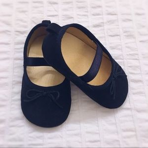 NWOT Black Rubber Sole Ballet Flats by H&M